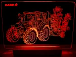 CASE IH MX 130 mit Schwader LED Schild
